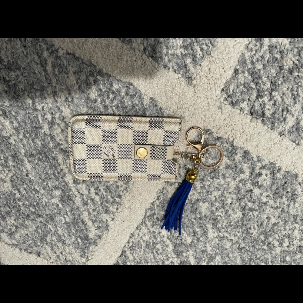 SOLD- Authentic LV repurposed Card Holder
